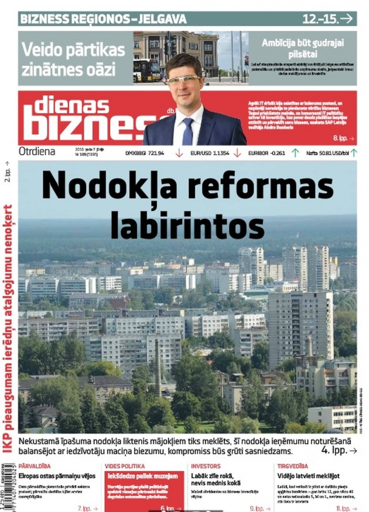 Nekustamā īpašuma nodokļa noturēšanā kompromisu grūti atrast
