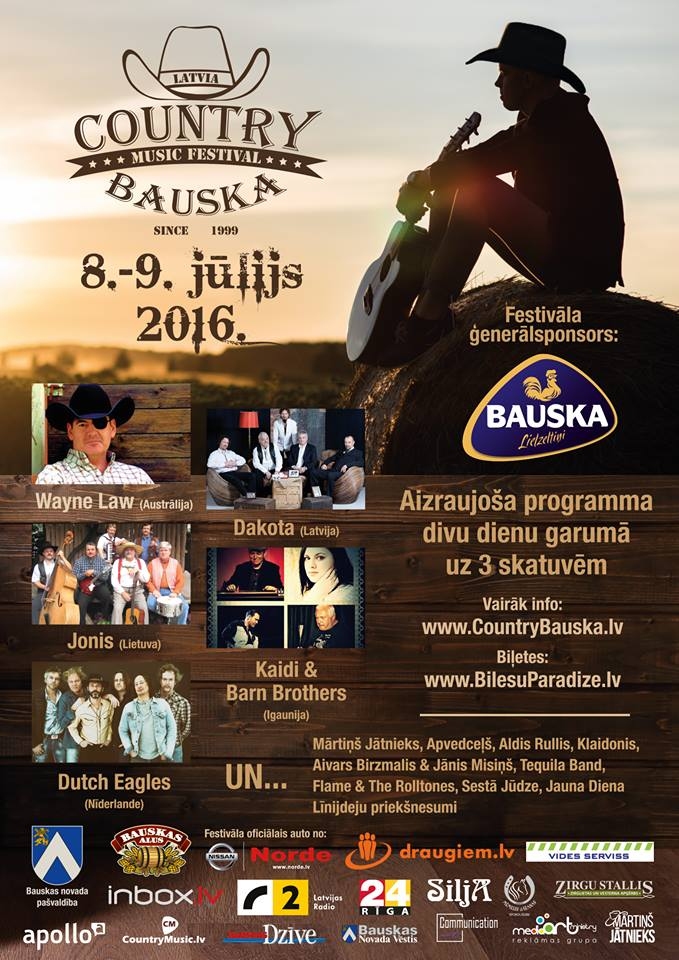Festivāls «Country Bauska 2016»