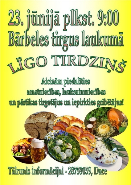 Līgo svētki Bārbelē