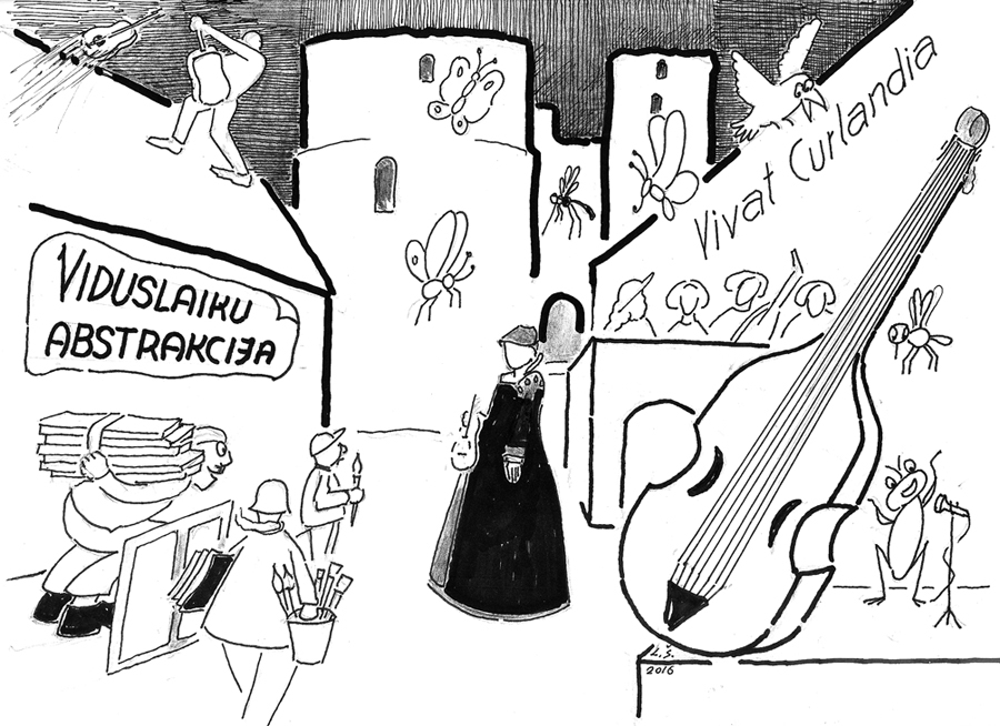 Karikatūra: KATRAM SAVS RAŽAS LAIKS