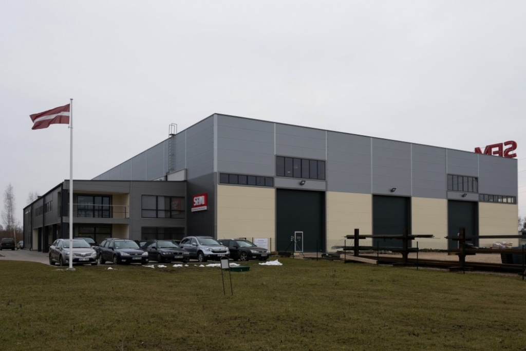 SIA SFM Jelgava 1,36 miljonus eiro investēs jaunu ražošanas telpu izveidē