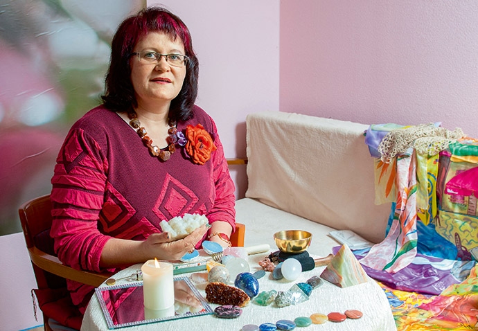 Dziedniece Daiga Brila Misas bibliotēkā