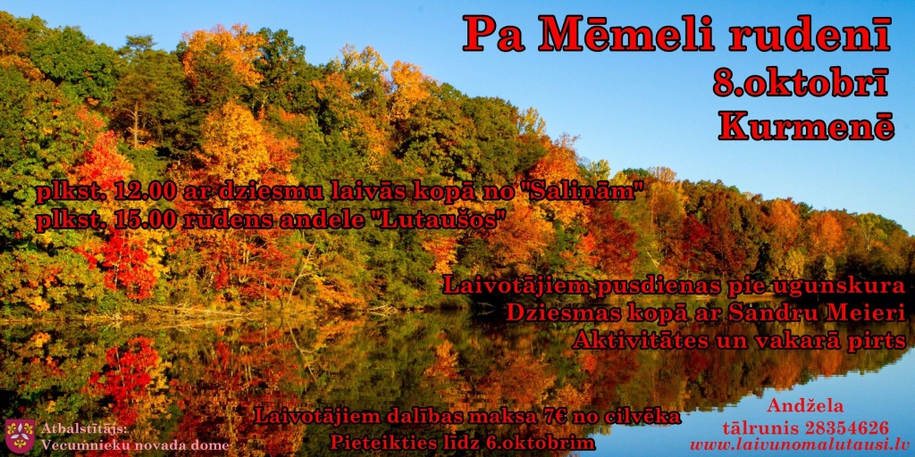 Pasākums «Pa Mēmeli rudenī» Kurmenē