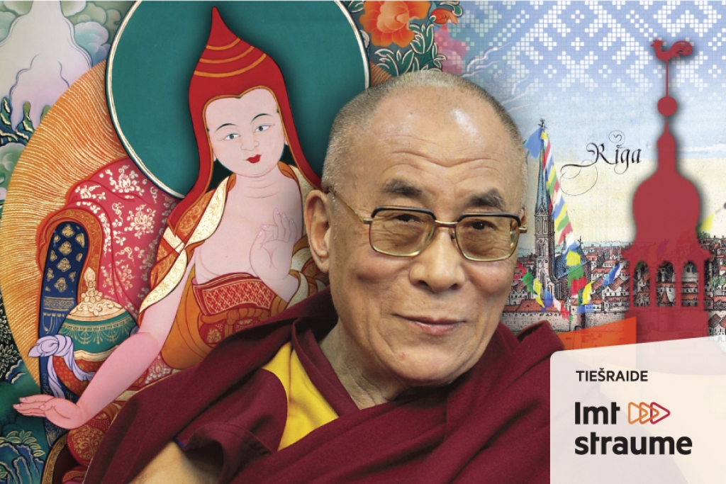 TIEŠRAIDE: Dalailamas mācības Budisma viedums mūsdienu pasaulē