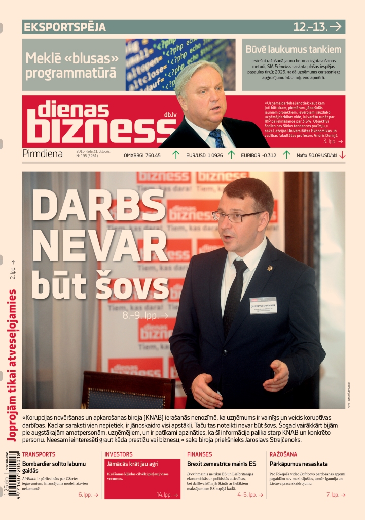 DB klubs: Darbs nevar būt šovs