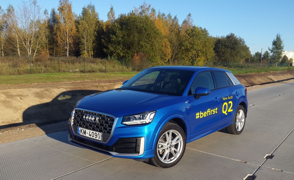 Audi Q2: mazs, bet ar plašu dvēseli