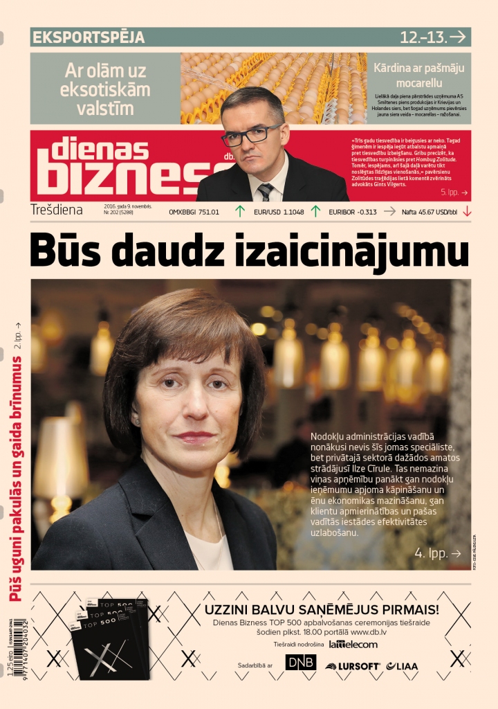 Arhitekte rekonstruēs nodokļu iekasētāju