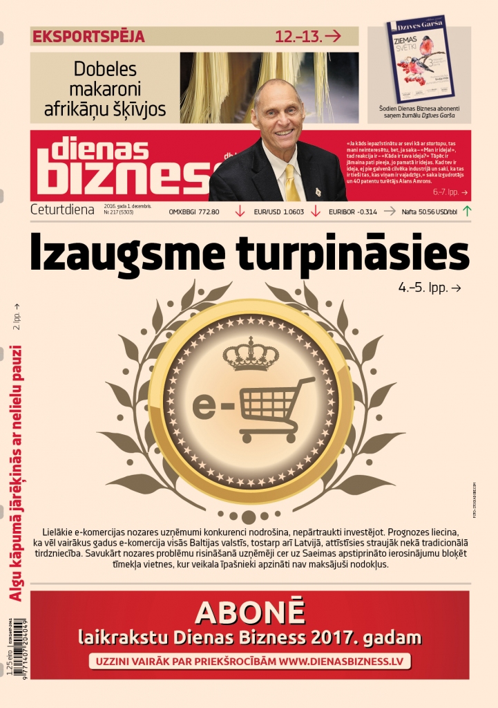 E-komercijā izaugsme turpināsies