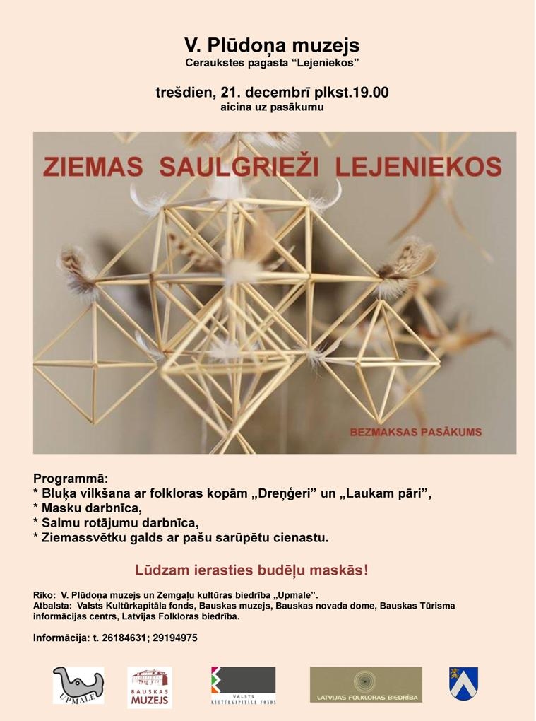 Ziemas saulgrieži Lejeniekos