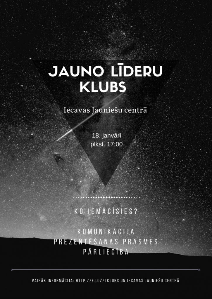 Jauno līderu klubs Iecavā
