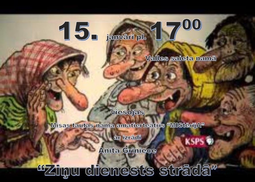 Misas amatierteātra viesizrāde Vallē
