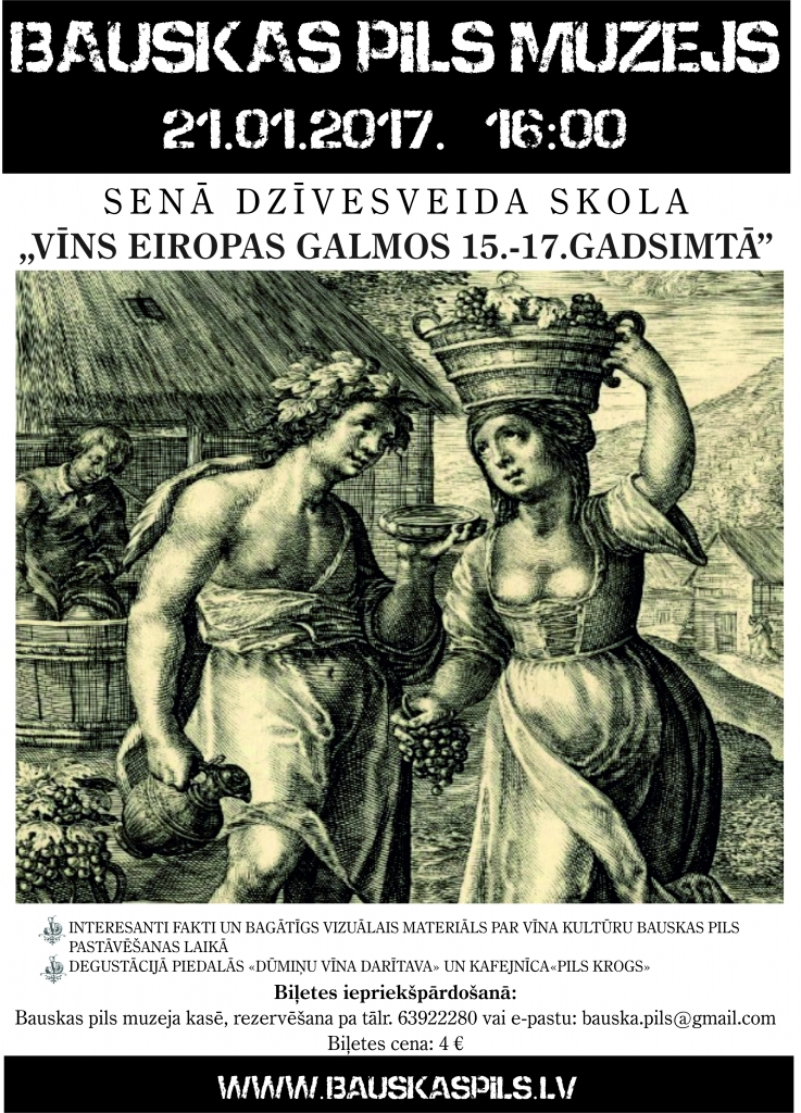 Senā dzīvesveida skola Bauskas pilī