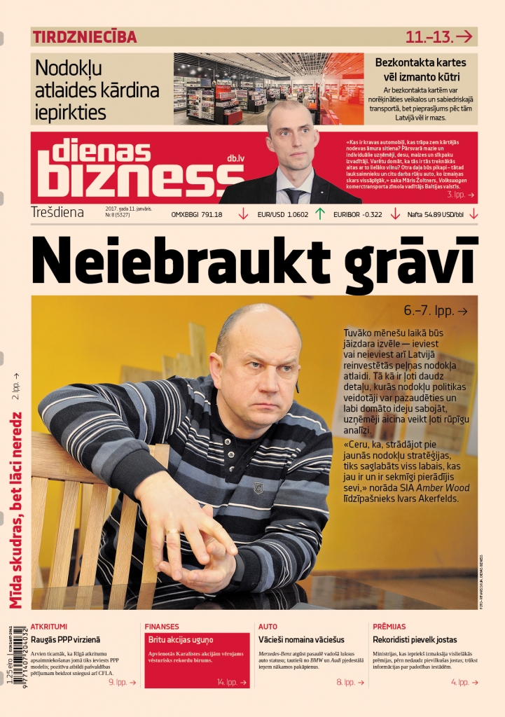 Dienas tēma: Ieviest vai neieviest arī Latvijā reinvestētās peļņas nodokļa atlaidi?