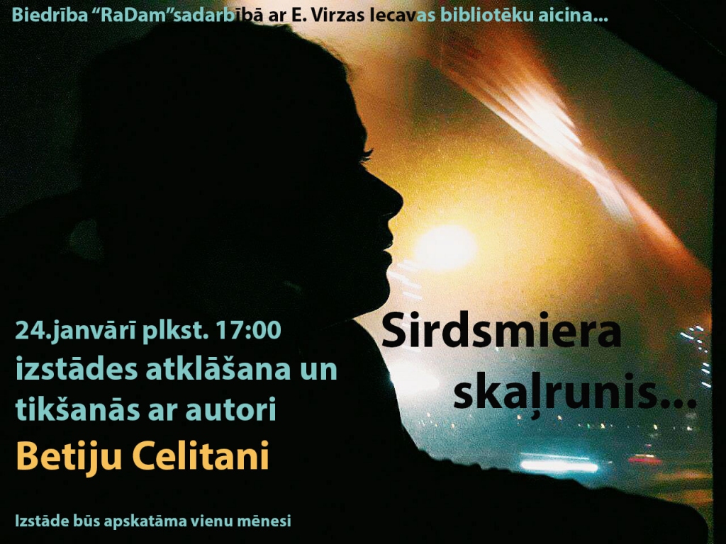 Betijas Celitanes izstādes atklāšana Iecavā