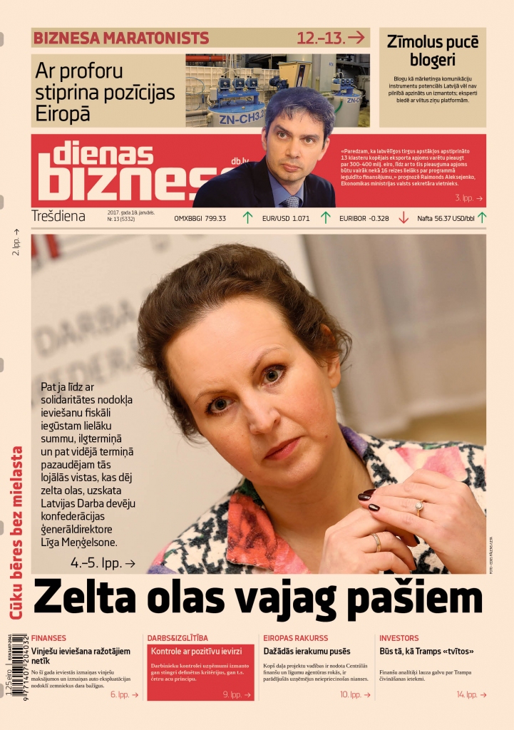 Meņģelsone: Jādara viss, lai varētu izmaksāt pēc iespējas lielākas algas