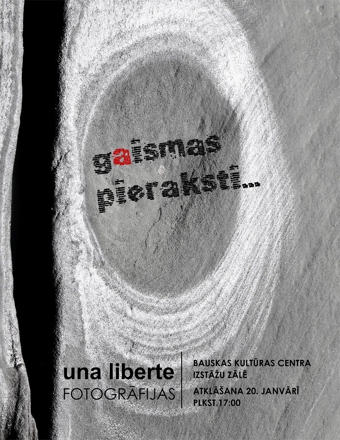 Unas Libertes fotoizstādes atklāšana Bauskā