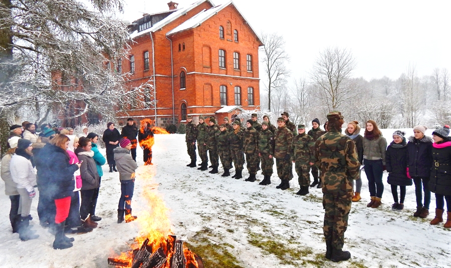 Barikāžu laiku piemin skaistkalnieši