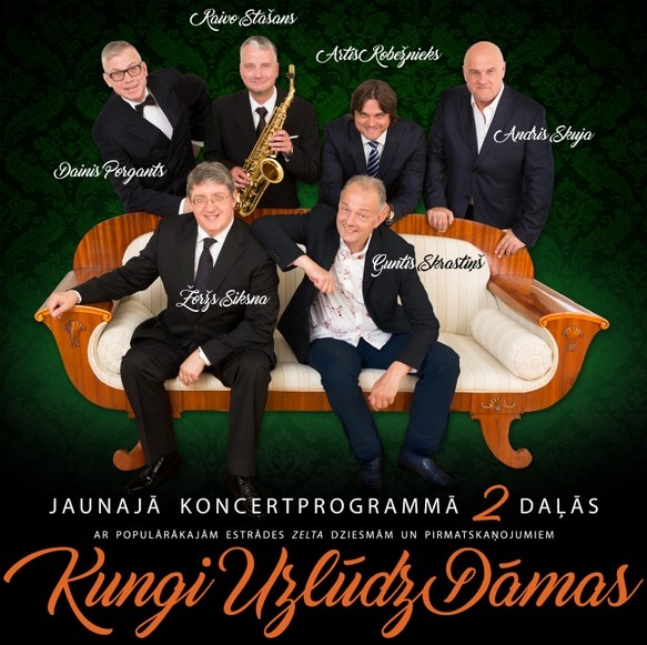 Koncertprogramma «Kungi uzlūdz dāmas» Bauskā