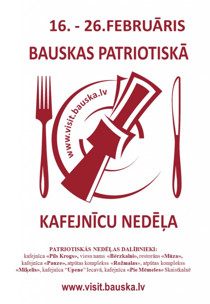 Bauskas patriotiskā kafejnīcu nedēļa