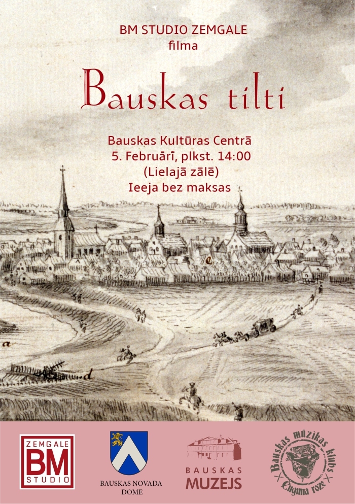 Aicina uz filmas «Bauskas tilti» pirmizrādi