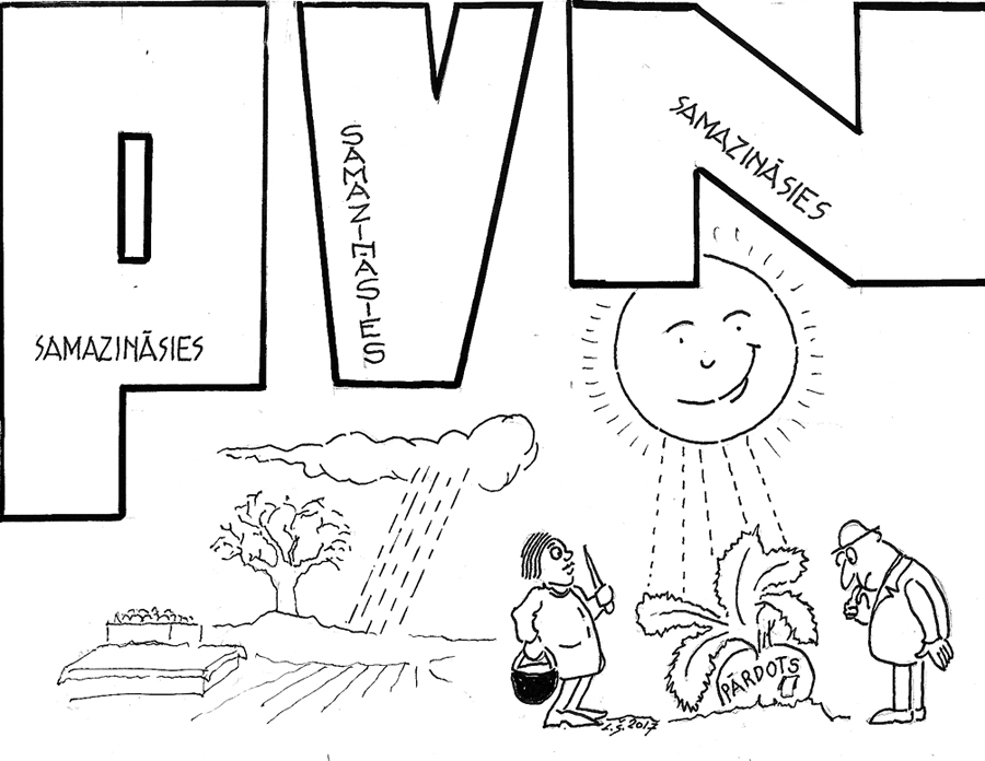 Karikatūra: BURKĀNUS GRAUZĪSIM LĒTĀK