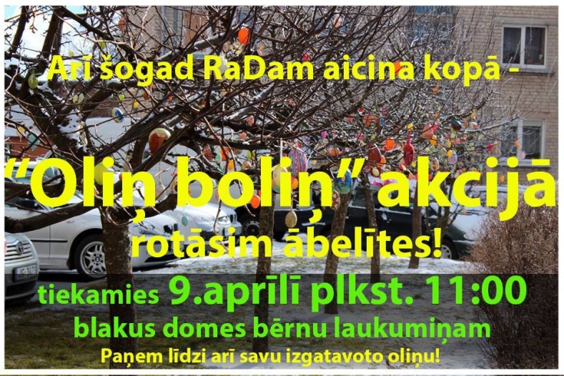 ZIBakcija «Oliņ boliņ krāsainā Iecavā»