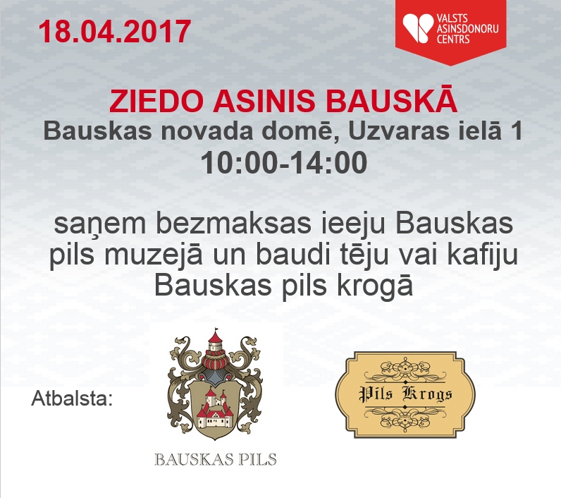 Donoru diena Bauskā