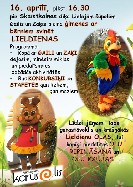 Lieldienu izdarības Skaistkalnē