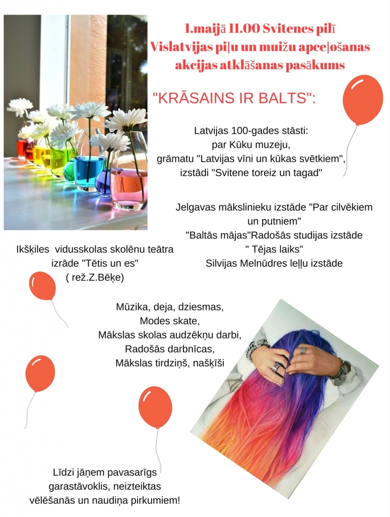 Akcijas «Apceļo pilis un muižas!» atklāšana Svitenē
