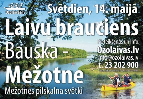 Laivu brauciens Bauska–Mežotne