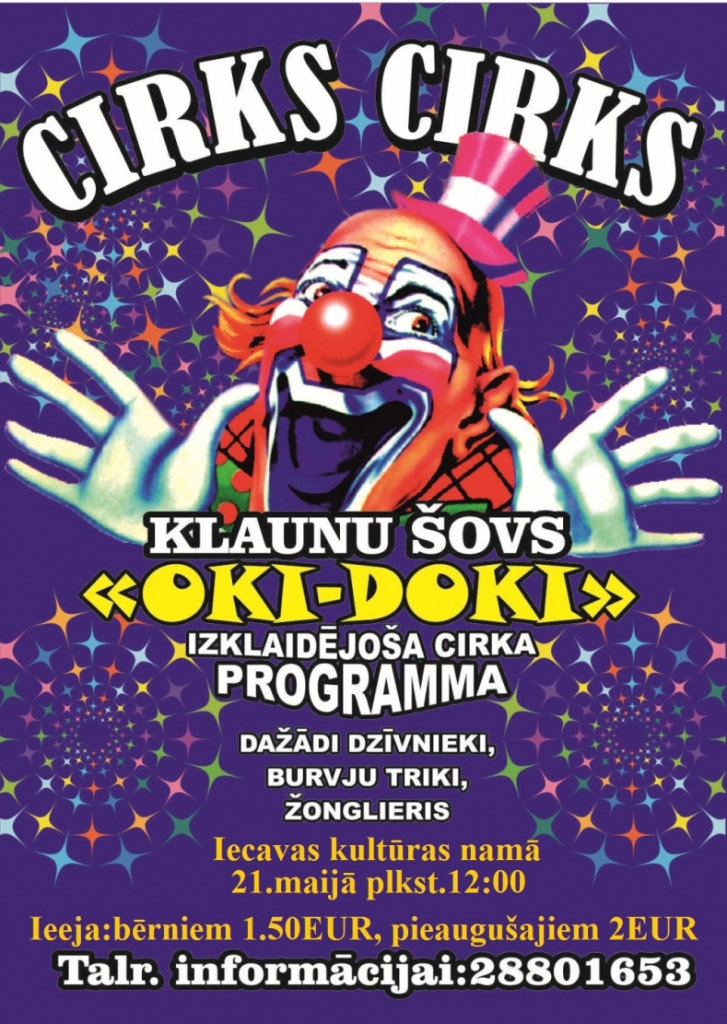 Cirka programma Iecavā
