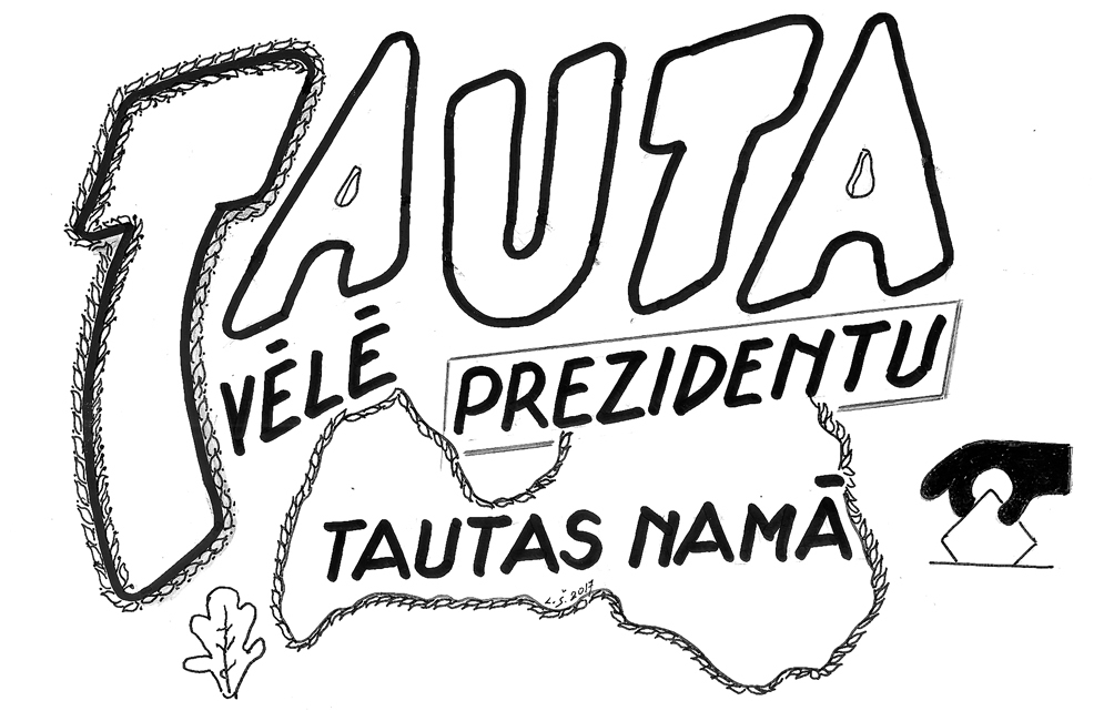Karikatūra: UZ SPĒLES VALSTS NĀKOTNE