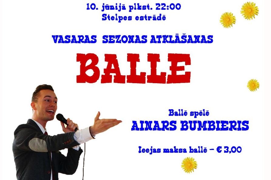 Vasaras sezonas atklāšanas balle Stelpē