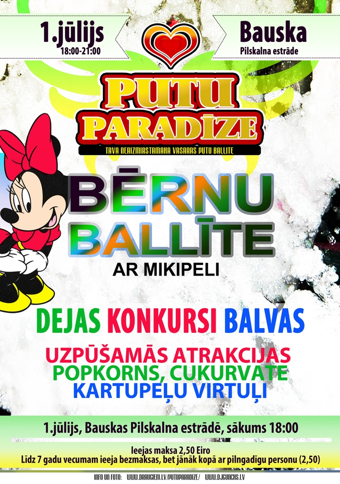 «Putu paradīzes» ballīte