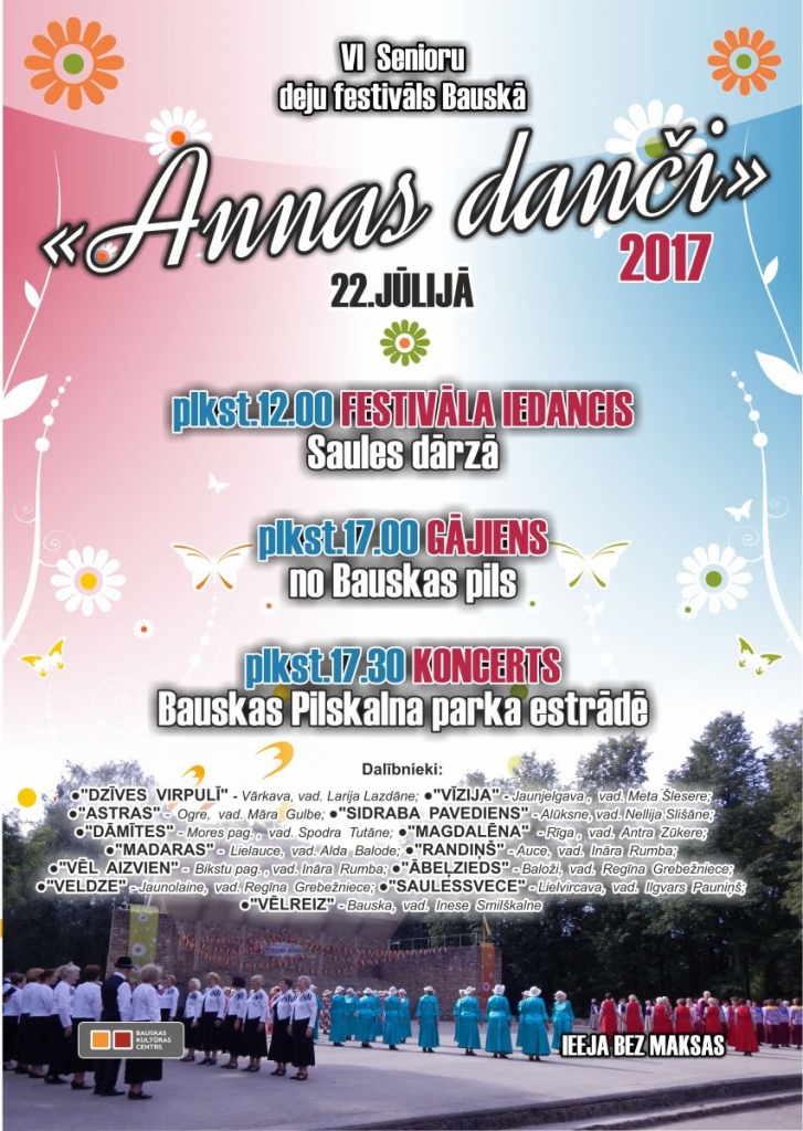 Senioru deju festivāls «Annas danči»
