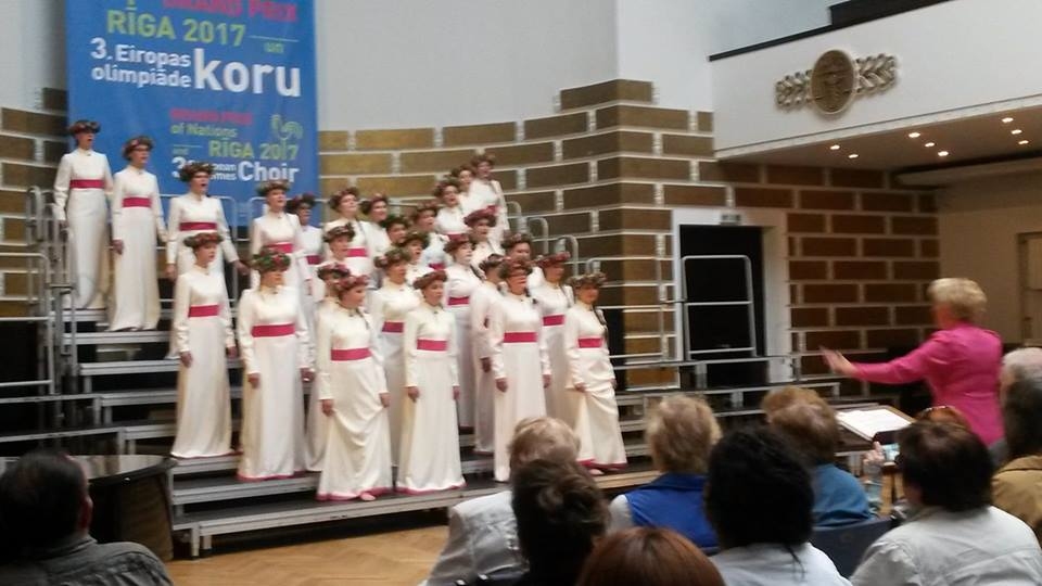 Vecumnieku koris «Via Stella» startē Nāciju «Grand Prix» konkursā