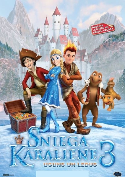 Multfilma «Sniega karaliene 3» Vecumniekos