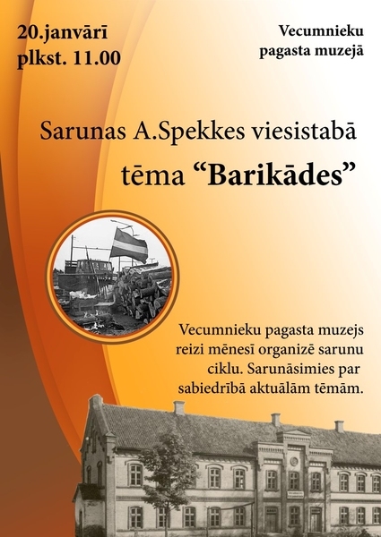 Sarunu cikls «Barikādes» Vecumniekos