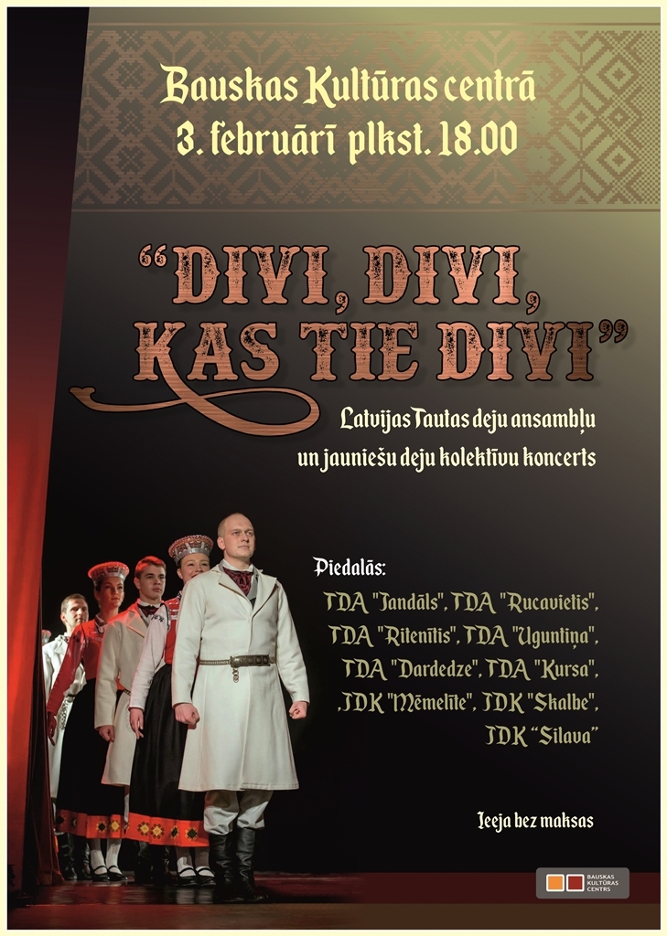 Tautas deju sadancis Bauskā