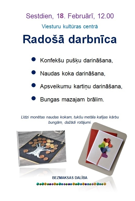 Radošā darbnīca Viesturos