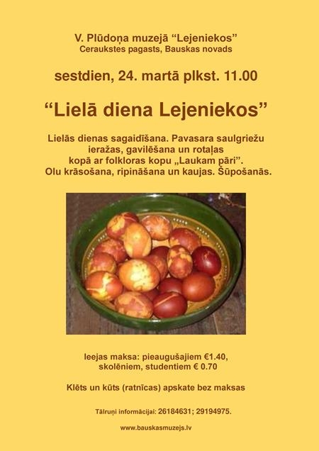 Lielā diena «Lejeniekos»
