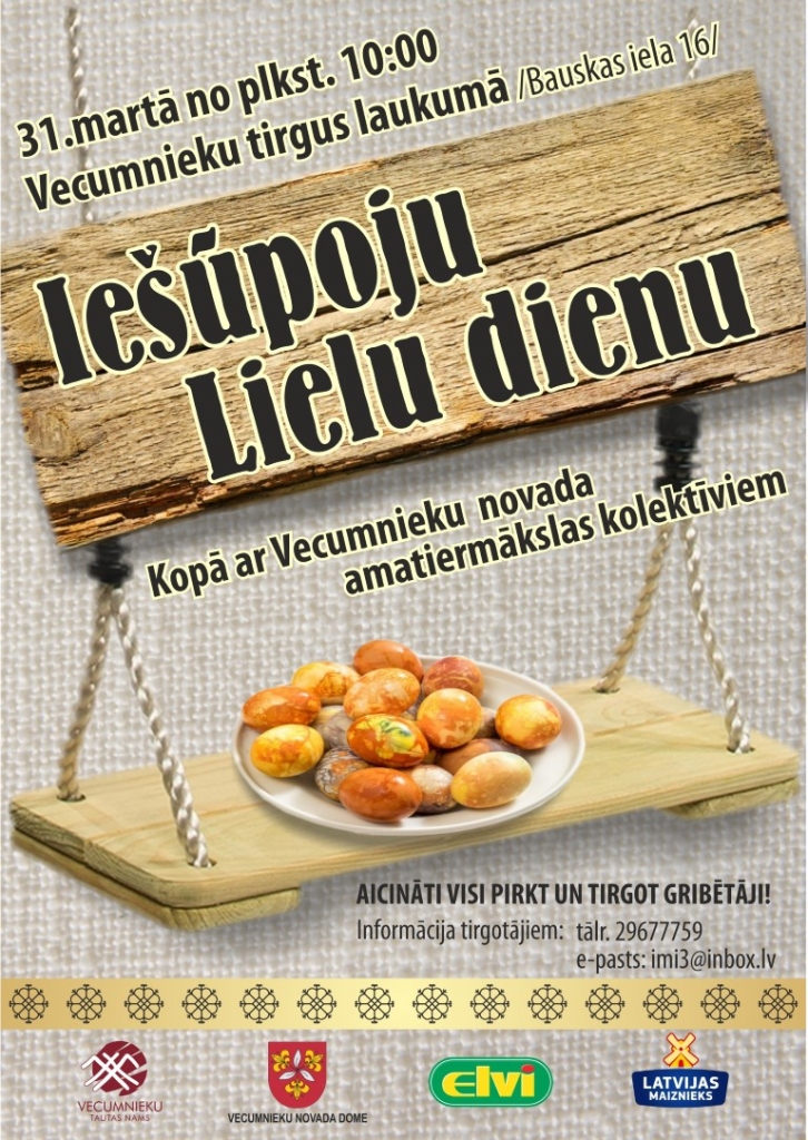 Lieldienu pasākums Vecumniekos