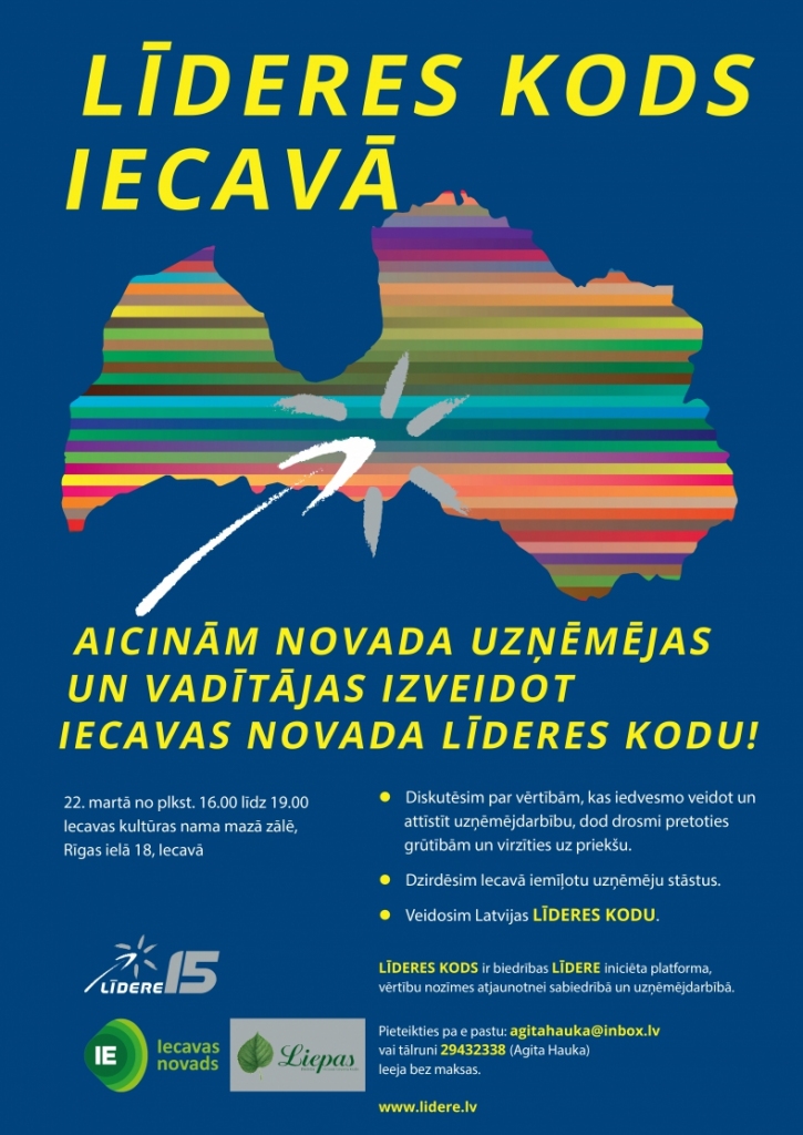 «Līderes kods» Iecavā
