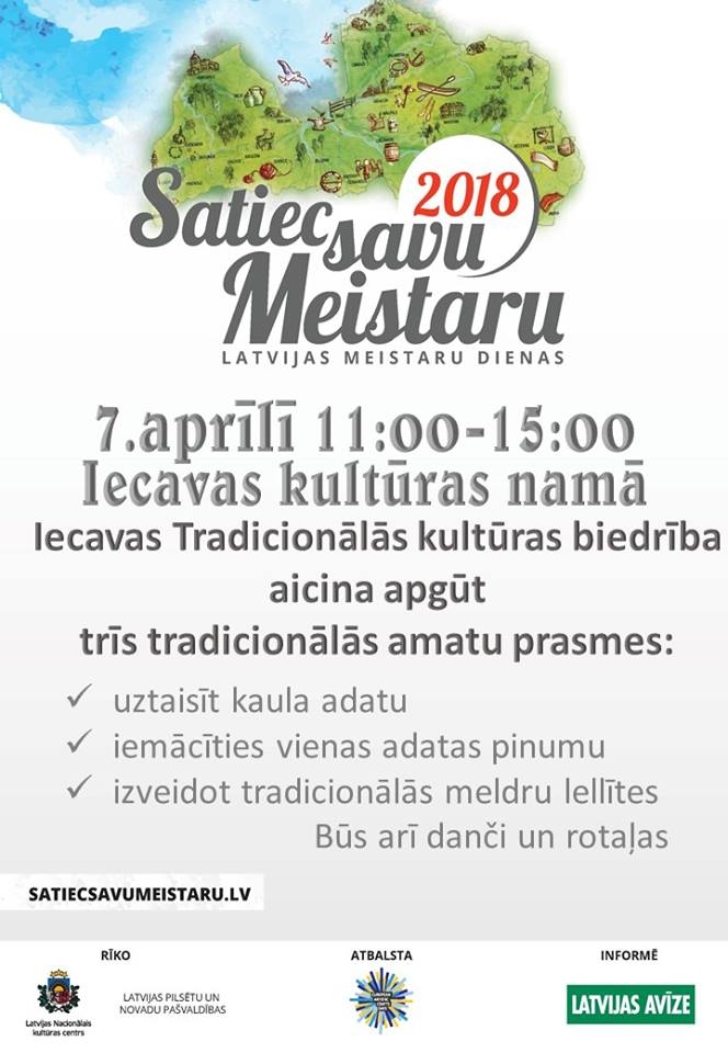 «Satiec savu meistaru» Iecavā