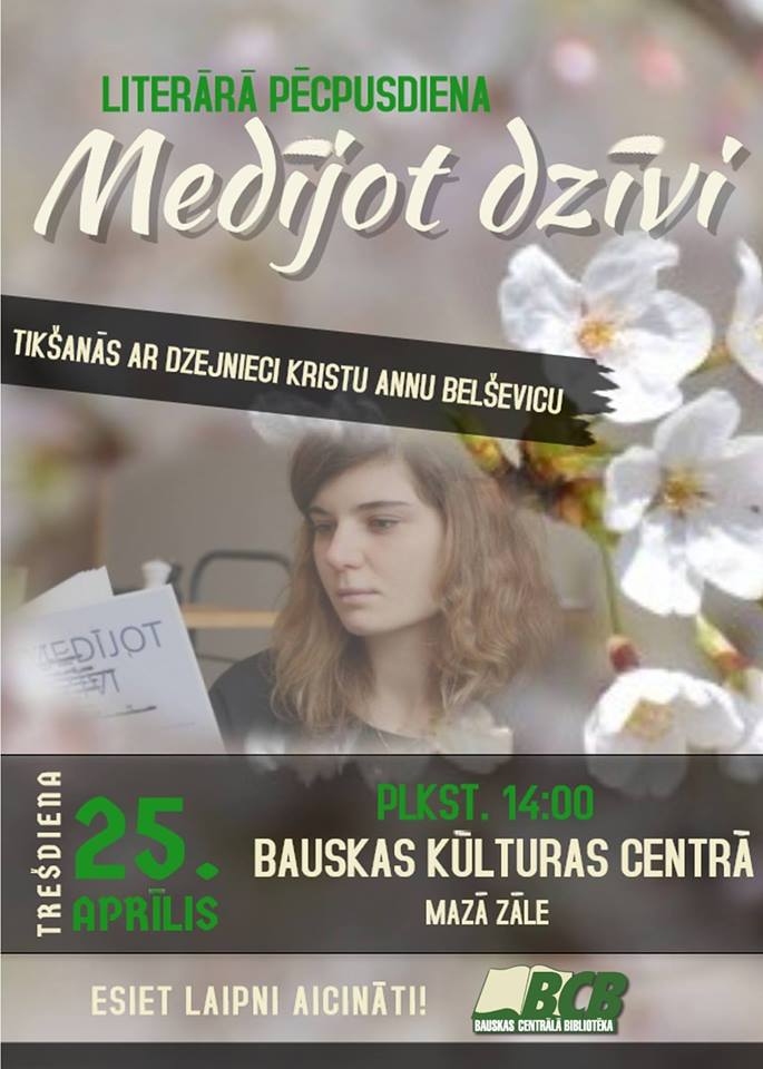 Literāra pēcpusdiena Bauskā