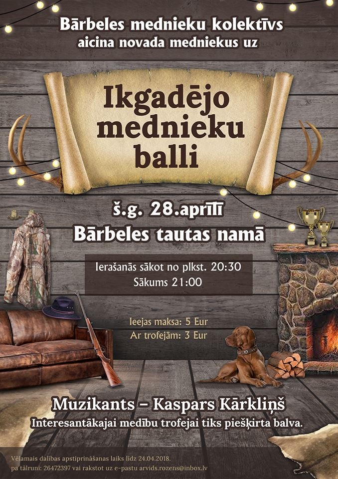 Mednieku balle Bārbelē