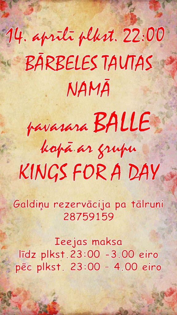 Pavasara balle Bārbelē