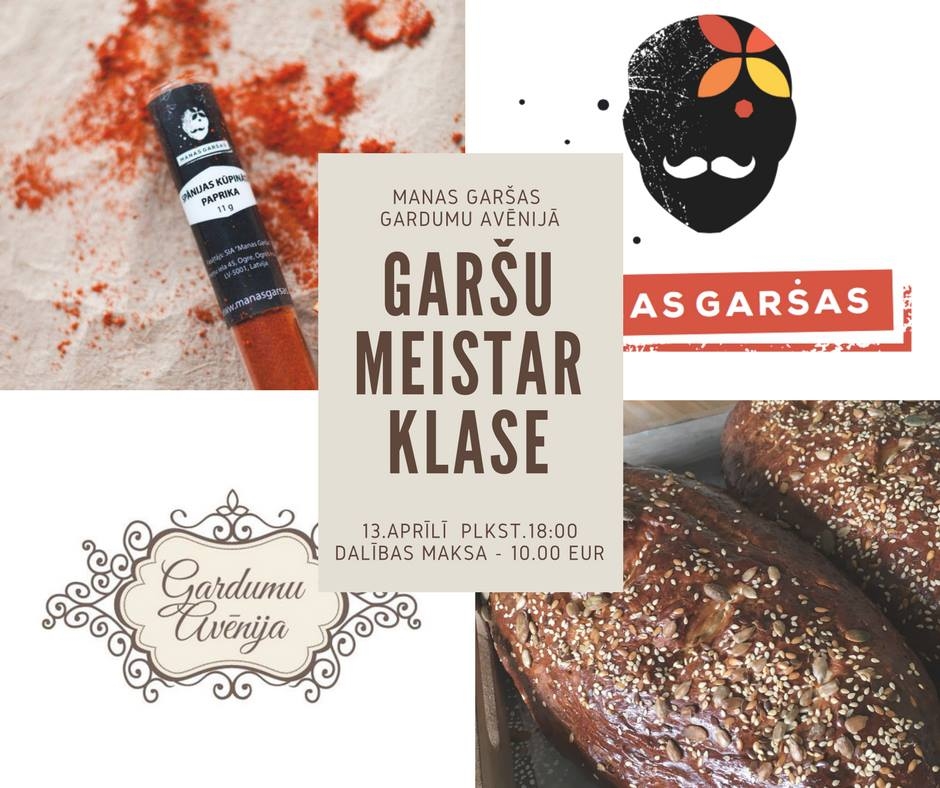 «Garšu meistarklase» Iecavā