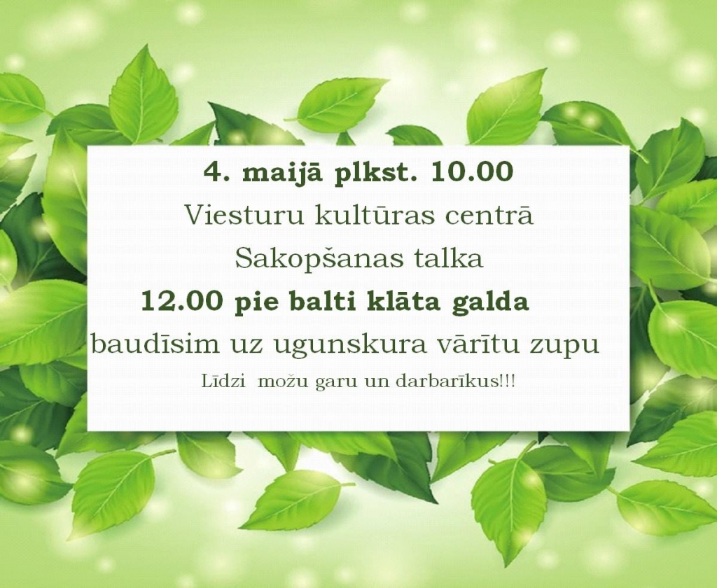 Talka un Baltā galdauta svētki Viesturos