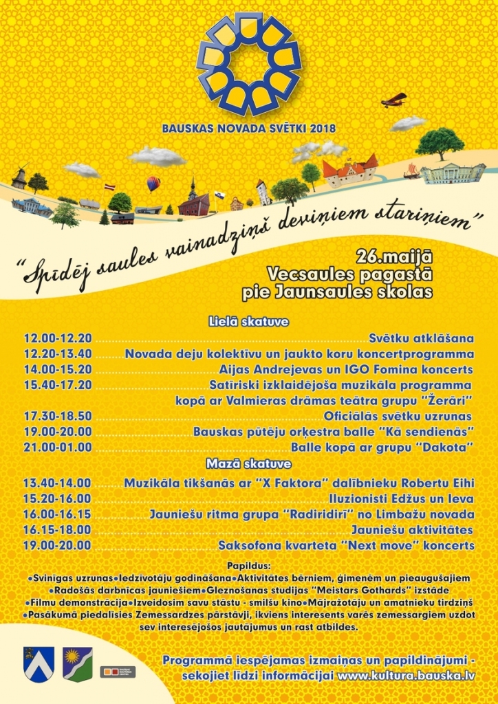 Bauskas novada svētki Jaunsaulē